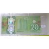 Image 1 : 2015 Canada RADAR $20 bill, Wilkins/Poloz, #FWU 3736373