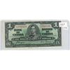 Image 1 : 1937 Canadian $1 bill - KN suffix - Coyne/Towers signature