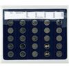 Image 2 : Lighthouse Coin Binder Sheet with 25 Nickels