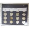 Image 2 : Lighthouse Coin Binder Sheet with 16 Half Dollars