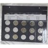 Image 2 : Lighthouse Coin Binder Sheet with 12 Half Dollars