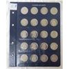 Image 1 : Lighthouse Coin Binder Sheet with 20 Half Dollars