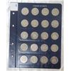 Image 1 : Lighthouse Coin Binder Sheet with 20 Half Dollars