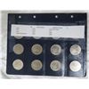 Image 2 : Lighthouse Coin Binder Sheet with 12 Nickel Dollars