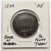Image 1 : 1844 Bank of Montrea 1/2 penny