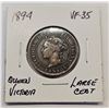 Image 1 : 1894 Queen Victoria large cent