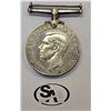 Image 1 : 1939-1945 80% silver War Medal - 35 grams weight