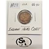Image 1 : 1873 Indian head cent