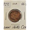 Image 2 : 1873 Indian head cent