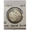 Image 2 : 1888-S low mint, better date Morgan Dollar