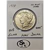 Image 1 : 1928 Low mint silver Peace Dollar - Hard to find!
