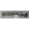 Image 2 : 1969, 1970 crocus, 1971 BC , 1972, 1973PEI & 1974 wp6 CENTENNIAL nickel dollar MS-63