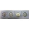 Image 2 : 1966,67, 68, 71 US kennedy half-dollars mint condition