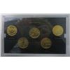 Image 3 : 2002 US state quarter series gold, platinum, denver& phil. With certificate