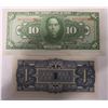Image 3 : 1942 japan occupation of malaya $1 UNC & 1928 bank of china 10 dollars shanghai