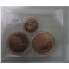 Image 1 : Golden state mint Lincoln 1909 liberty penny & indian head 1929 copper (2.50z) proof-like