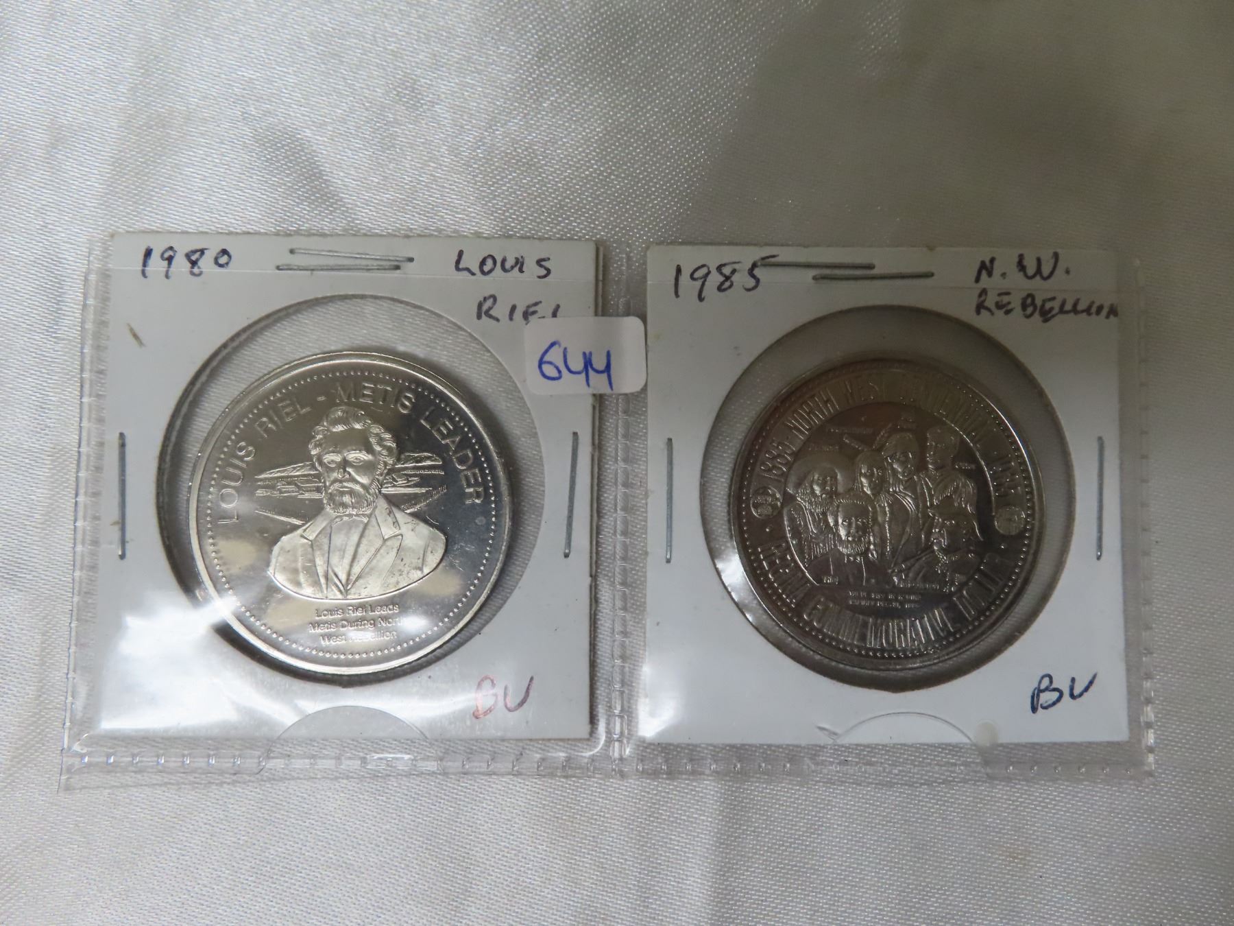 Regina 1980- louis riel, metis leader- home of the RCMP commemorative ...