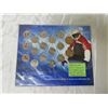 Image 1 : Vancouver 2010 olympic and paralympic winter games, all 17 coins with 3 rare coloured