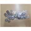 Image 1 : bag of 50 Canadian five cents coins - King George VI