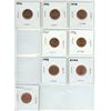 Image 1 : page of Canadian one cent coins