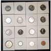 Image 2 : 1999  Sixteen Coins Toonie, 12-Quarters, Dime, Nickel, Penny in Binder Page