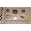 Image 1 : 1965  Six Coins Silver Dollar, Fifty Cent Piece, Quarter, Dime, Nickel, Penny Set