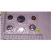 Image 2 : 1974  Six Coins Silver Dollar, Fifty Cent Piece, Quarter, Dime, Nickel, Penny Set