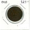 Image 1 : 1905 Canadian Large Cent