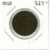 Image 1 : 1905 Canadian Large Cent