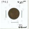 Image 2 : 1933 Canadian One Cent