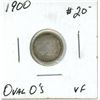 Image 2 : 1900 Oval 0 Canadian Silver Five Cents