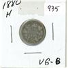 Image 1 : 1880H  Canadian silver ten cents