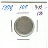 Image 1 : 1898 Canadian silver ten cents