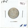 Image 1 : 1915 Canadian silver ten cents