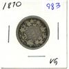Image 1 : 1870 Canadian silver 25 cents