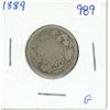 Image 1 : 1889 Canadian silver 25 cents