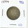 Image 1 : 1894 Canadian silver 25 cents