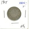 Image 1 : 1915 Canadian silver 25 cents