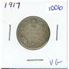 Image 1 : 1917 Canadian silver 25 cents