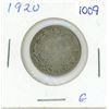 Image 1 : 1920 Canadian silver 25 cents