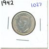 Image 1 : 1942 Canadian silver 25 cents