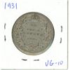 Image 2 : 1931 Canadian silver fifty cents