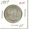 Image 1 : 1937 Canadian silver fifty cents