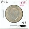 Image 1 : 1942 Canadian silver fifty cents