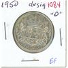 Image 1 : 1950 design Canadian silver 50 cents