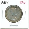 Image 1 : 1954 Canadian silver fifty cents