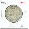 Image 1 : 1957 Canadian silver fifty cents