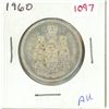 Image 1 : 1960 Canadian silver fifty cents