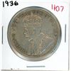 Image 1 : 1936 Canadian silver dollar