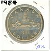 Image 2 : 1954 Canadian silver dollar